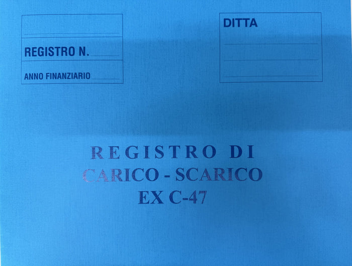 EX C - 47  Registro di Carico e Scarico