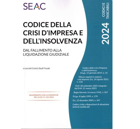 Codice della crisi d'impresa e dell'insolvenza 2024