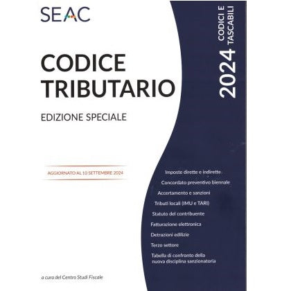 CODICE TRIBUTARIO 2024 - EDIZIONE SPECIALE