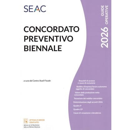 CONCORDATO PREVENTIVO BIENNALE 2026