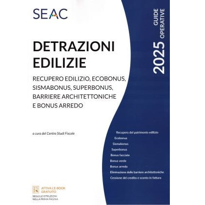 DETRAZIONI EDILIZIE 2025