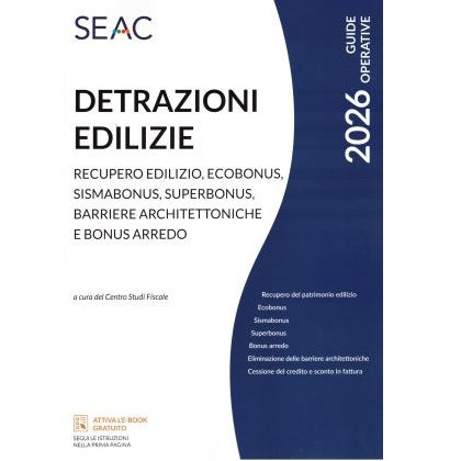 DETRAZIONI EDILIZIE 2026