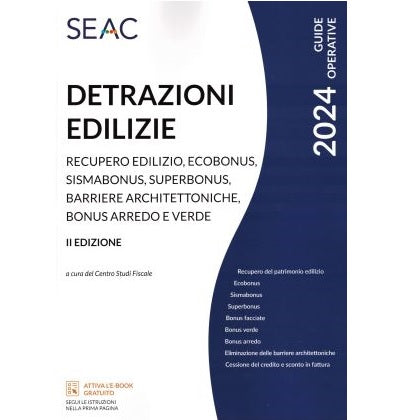 Detrazioni Edilizie - II EDIZIONE 2024