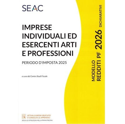 MODELLO REDDITI 2026 - IMPRESE INDIVIDUALI ED ESERCENTI ARTI E PROFESSIONI