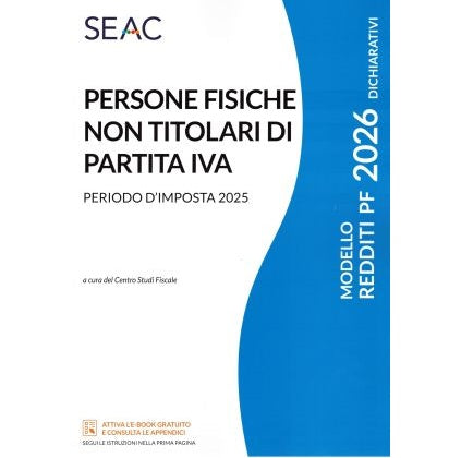 MODELLO REDDITI 2026 - PERSONE FISICHE NON TITOLARI DI PARTITA IVA