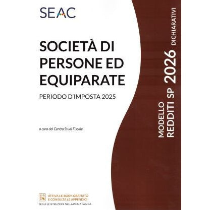 MODELLO REDDITI 2026 - SOCIETA' DI PERSONE ED EQUIPARATE