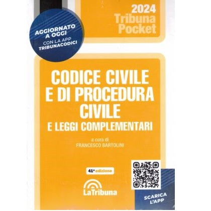 Codice civile e di procedura civile e leggi complementari 2024