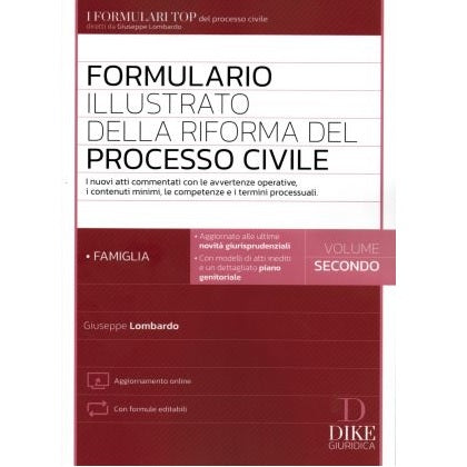 Formulario illustrato della Riforma del Processo Civile 2023 – Volume secondo