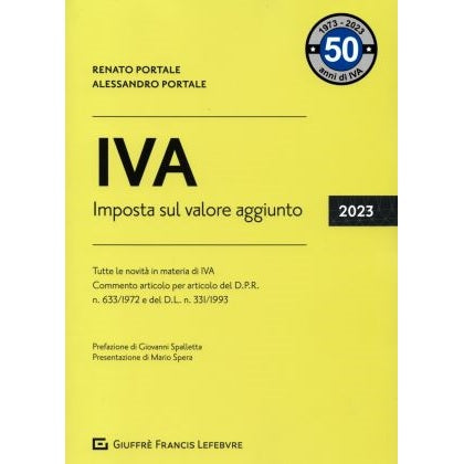 RENATO PORTALE IVA IMPOSTA SUL VALORE AGGIUNTO 2023