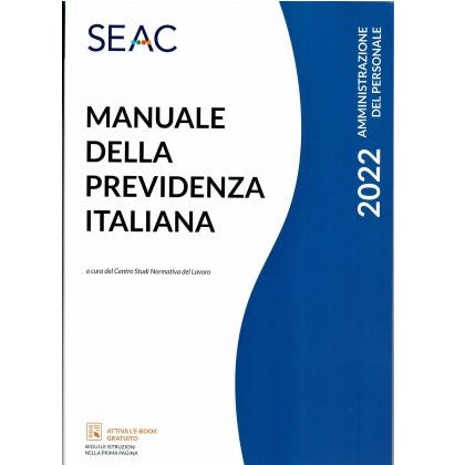 MANUALE DELLA PREVIDENZA ITALIANA 2022