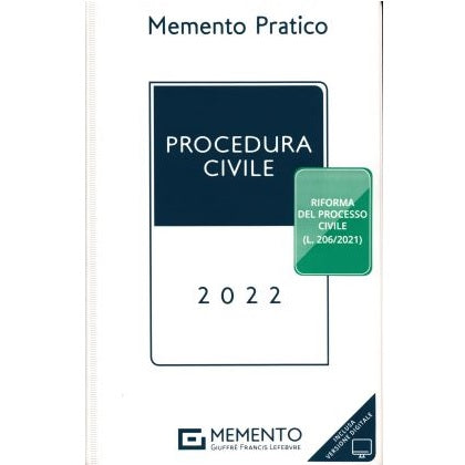 MEMENTO PROCEDURA CIVILE 2022