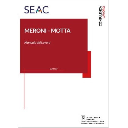 MERONI MOTTA - Manuale Del Lavoro 2022